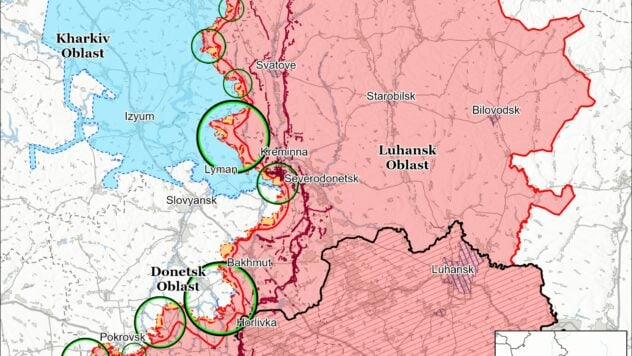 Karte der Kampfoperationen für den 08. Juni 2025 & ndash;<IMG Class = 